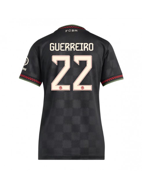 Ženski Nogometna dresi replika Bayern Munich Raphael Guerreiro #22 Tretji 2025-26 Kratek rokav Ženski Nogometna dresi replika Bayern Munich Raphael Guerreiro #22 Tretji 2025-26 Kratek rokav